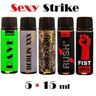 Набор Sexy Strike - 5*15 ml.