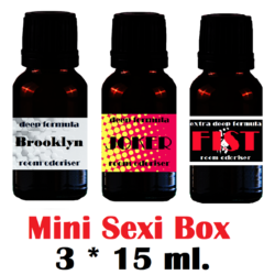 Набор Mini Sexy Box - 3 * 15 ml.