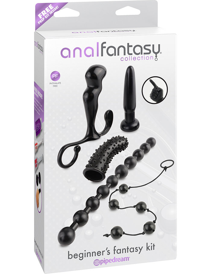 Набор для анального секса из 5 предметов Beginner's Fantasy Kit